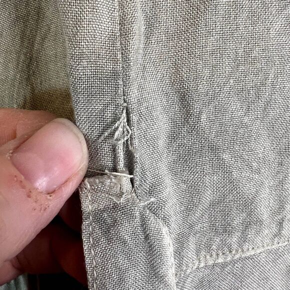 Sumeer by S&N Fashions Light Green Embroidered Tie Back Maxi Dress Size XL - Picture 11 of 13